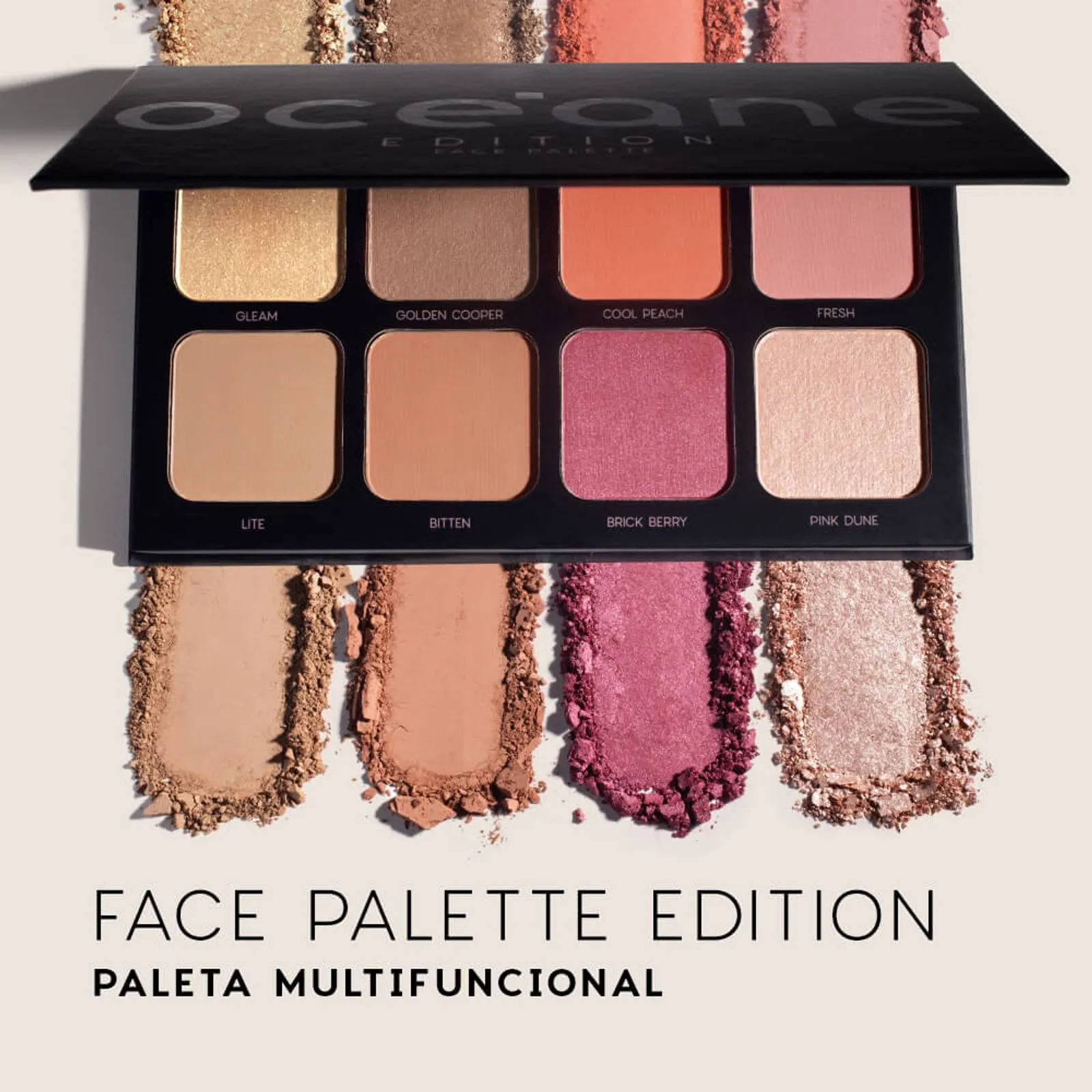 OCEANE PALETA MULTIFUNCIONAL EDITION FACE PALETTE - Imagem 3