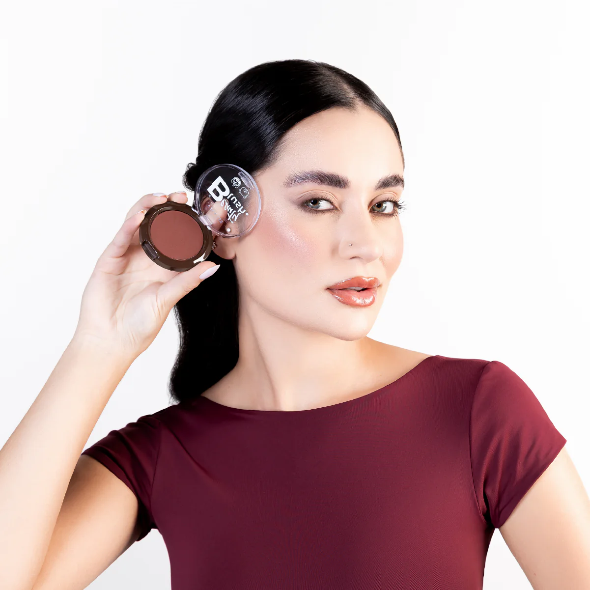 VIZZELA BLUSH COMPACTO RED MOCHA - Imagem 3